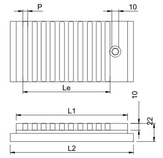 超薄型永磁吸盤原理圖 超薄型永磁吸盤原理圖