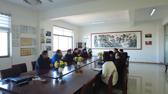 山東魯磁與山東科技大學(xué)專家進行技術(shù)需求對接，強強聯(lián)合，共譜華章！