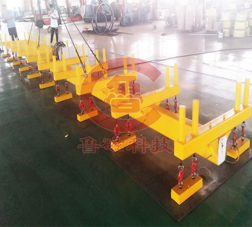 吊運鋼板用魯磁電永磁吸盤有什么優(yōu)勢