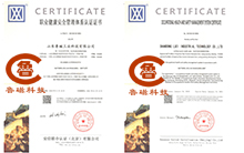 山東魯磁榮獲職業(yè)健康體系認(rèn)證