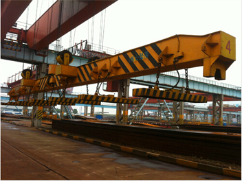 魯磁樹立了良好形象，起重電磁鐵成功臣