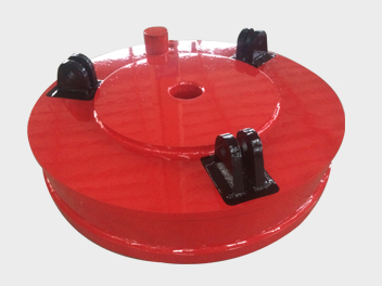 還是魯磁挖機(jī)用起重電磁吸盤(pán)，其他真不放心