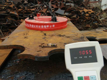 用戶說魯磁起重電磁吸盤用起來讓人心里特別踏實