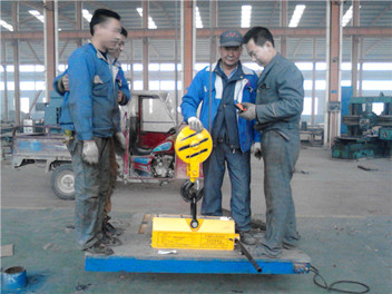 魯磁科技永磁起重器，一旦成單，終身維護(hù)