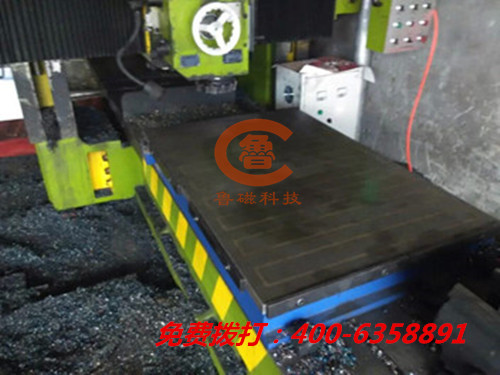 銑刨用強(qiáng)力電磁吸盤，聽聽山東魯磁客戶怎么說