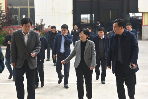 臨清市長祁學(xué)蘭前來山東魯磁考察督導(dǎo) 臨清市長祁學(xué)蘭前來山東魯磁考察督導(dǎo)