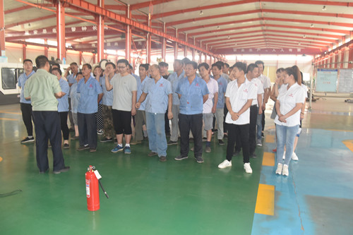 山東魯磁開展2019年度消防應(yīng)急演練活動