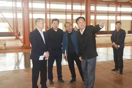 臨清市領(lǐng)導(dǎo)蒞臨魯磁科技進(jìn)行重點(diǎn)項(xiàng)目現(xiàn)場(chǎng)調(diào)度會(huì)議
