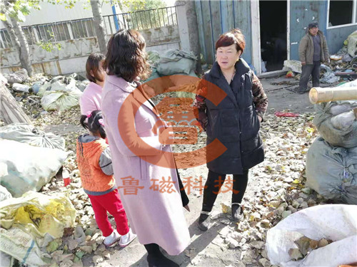 【回訪(fǎng)實(shí)錄】用了魯磁科技起重電磁鐵工作效率大增