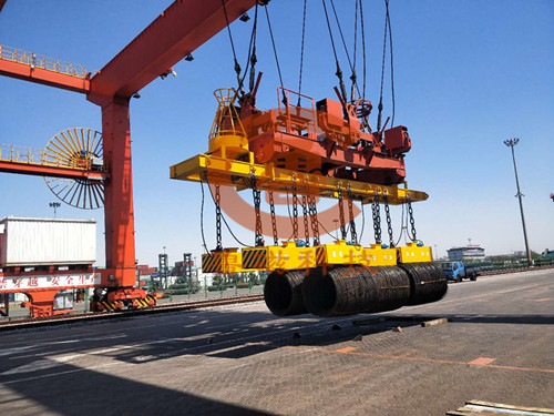 魯磁高速線材用起重電磁鐵風靡機械行業(yè)