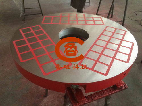 圓形電控永磁吸盤---耗能少的新型磁力吸盤