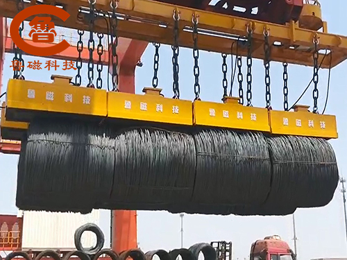 吊盤圓起重電磁鐵 一鍵起吊 無懈可擊