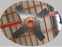 吊運(yùn)鋼帶卷用電永磁吸盤(pán)